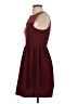 Everly 100% Polyester Solid Burgundy Cocktail Dress Size S - photo 5