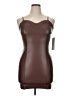 Almost Famous 100% Polyester Brown Cocktail Dress Size XL - photo 1