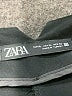 Zara Solid Black Dress Pants Size XL - photo 7
