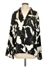 H&M 100% Polyester Camo Black 3/4 Sleeve Blouse Size S - photo 1