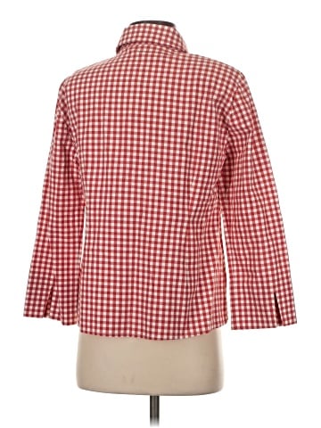 Nina Mclemore 3/4 Sleeve Button-Down Shirt (view 2)