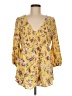 Torrid Yellow 3/4 Sleeve Blouse Size Med Plus (00) - photo 1