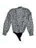Abercrombie & Fitch 100% Polyester Silver Bodysuit Size S - photo 1