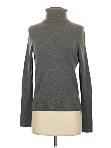 Aqua Cashmere Pullover Sweater (view 1)