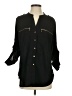 Calvin Klein 100% Polyester Black 3/4 Sleeve Blouse Size S - photo 1