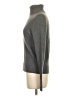 Aqua 100% Cashmere Gray Cashmere Pullover Sweater Size S - photo 5
