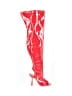 Fashion Red Heels Size 7 1/2 - photo 1