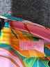 Pink Lily 100% Polyester Tropical Teal Long Sleeve Blouse Size S - photo 7