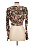 AFRM Purple Long Sleeve Blouse Size L - photo 2