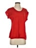 Worthington 100% Polyester Red Short Sleeve Top Size S (petite) - photo 1