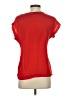 Worthington 100% Polyester Red Short Sleeve Top Size S (petite) - photo 2