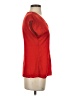 Worthington 100% Polyester Red Short Sleeve Top Size S (petite) - photo 4
