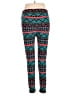 Lularoe Print Teal Leggings Size 1X (Tall & Curvy) - photo 2