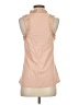 One September 100% Cotton Tan Sleeveless Blouse Size P (petite) - photo 2