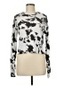 Unbranded Print Silver Pullover Sweater Size M (estimated) - photo 1