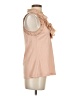 One September 100% Cotton Tan Sleeveless Blouse Size P (petite) - photo 4
