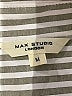 Max Studio Stripes Silver Long Sleeve Button-Down Shirt Size M - photo 7