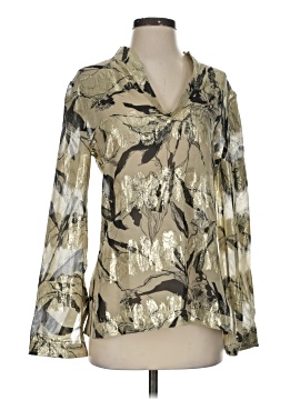 Tory Burch Long Sleeve Silk Top