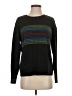Express Stripes Black Pullover Sweater Size S - photo 1