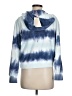 LoveShackFancy 100% Cotton Tie-dye Blue Pullover Sweater Size M - photo 2