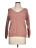 Shein 100% Viscose Pink Pullover Sweater Size L - photo 1