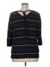 Talbots 100% Pima Cotton Black Pullover Sweater Size 14 - 16 - photo 2