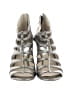 MICHAEL Michael Kors Metallic Silver Gold Ankle Boots Size 8 1/2 - photo 2