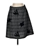 Margaret M Houndstooth Gray Formal Skirt Size S - photo 1