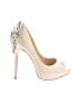 Badgley Mischka Ivory Heels Size 5 - photo 1