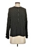 J.Crew 100% Viscose Polka Dots Black Long Sleeve Blouse Size S - photo 1