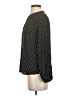 J.Crew 100% Viscose Polka Dots Black Long Sleeve Blouse Size S - photo 5