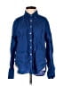 L.L.Bean 100% Linen Blue Long Sleeve Button-Down Shirt Size XS - photo 1