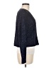 La Nuit 100% Nylon Blue Blazer Size M (estimated) - photo 4