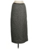 Brooks Brothers Chevron-herringbone Gray Black Wool Skirt Size 2 - photo 1