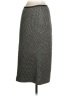 Brooks Brothers Chevron-herringbone Gray Black Wool Skirt Size 2 - photo 2