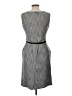 Talbots Outlet Chevron-herringbone Gray Casual Dress Size 10 - photo 2