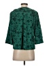 Elementz Green 3/4 Sleeve Blouse Size S - photo 2