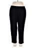 Eileen Fisher Solid Black Casual Pants Size L - photo 1