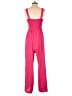 Unbranded 100% Polyester Solid Pink Jumpsuit Size S - photo 2
