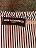 Karl Lagerfeld Paris 100% Polyester Gray Black Sleeveless Blouse Size 4 - photo 7