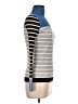 Ann Taylor LOFT Stripes Blue Turtleneck Sweater Size M - photo 4