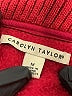 Carolyn Taylor Red Cardigan Size M - photo 7