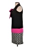 Unbranded 100% Polyester Graphic Black Casual Dress Size S (estimated) - photo 5