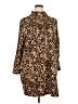 PIPHANY Animal Print Brown Casual Dress Size 2X - photo 1