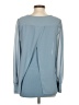 Seraphine Blue Long Sleeve Blouse Size 4 - photo 2