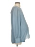 Seraphine Blue Long Sleeve Blouse Size 4 - photo 4