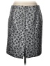 Ann Taylor LOFT Animal Print Gray Casual Skirt Size 12 - photo 2