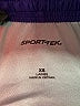 Sport-Tek Color Block Purple Athletic Shorts Size XS - photo 3