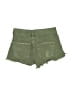 Bullhead Green Denim Shorts Size 1 - photo 2