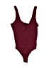 Express Outlet Burgundy Bodysuit Size XS - photo 1